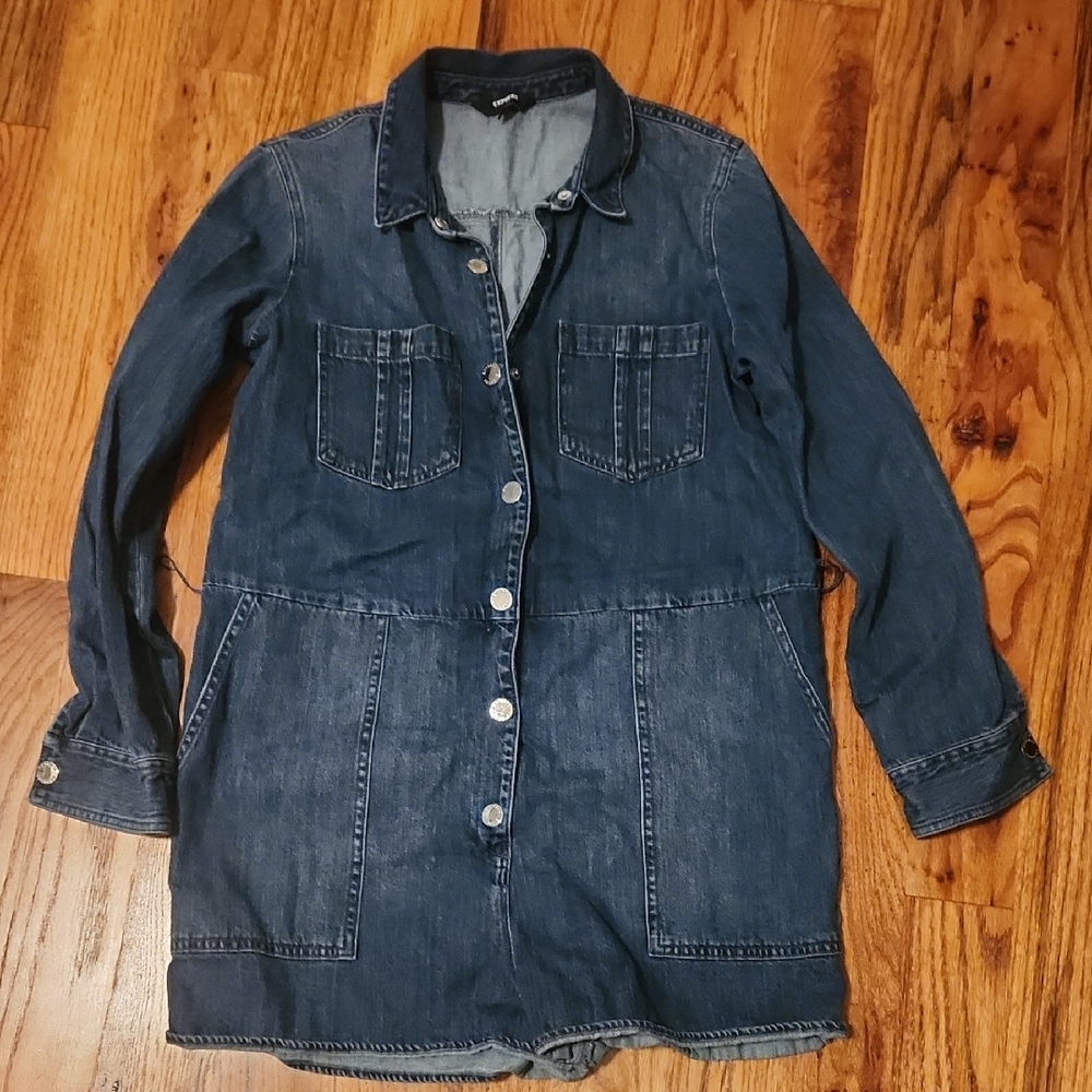 Express Dark Blue Women's Jean Jacket